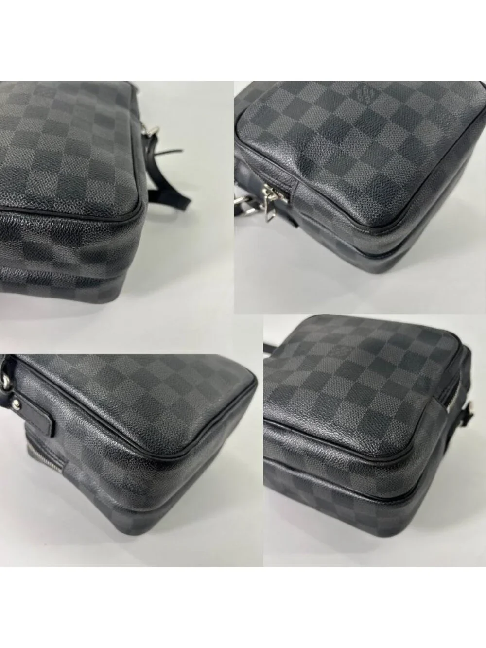 Louis Vuitton Super Damier Graphite Rem Shoulder Bag